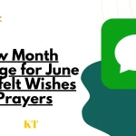 New month message for june prayer