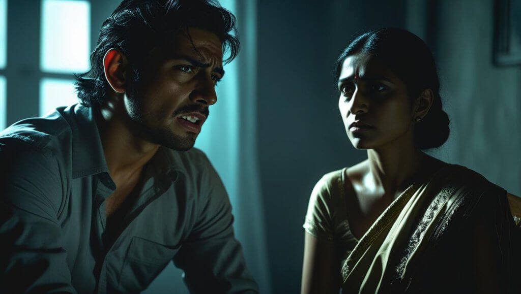 Bible verses on anger text overlay on serene nature background with cross symbol