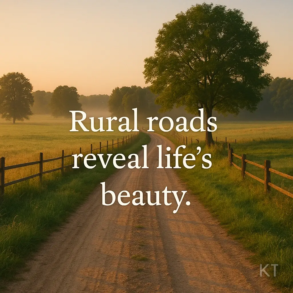 Farm scene showcasing short country instagram captions