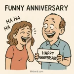 funny anniversary Instagram caption