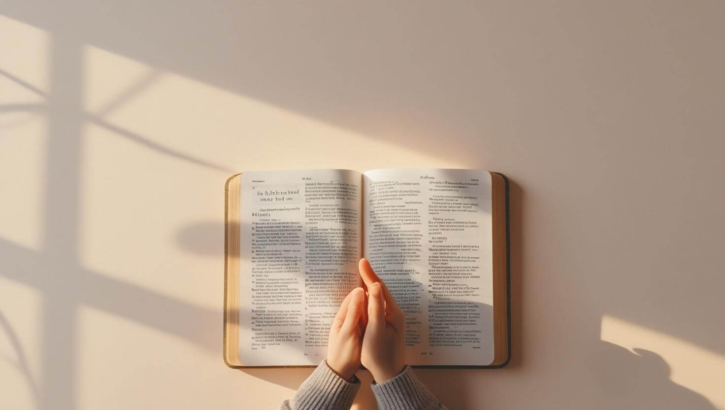 Bible verses about living life with purpose displayed on open Bible with morning coffee and journal