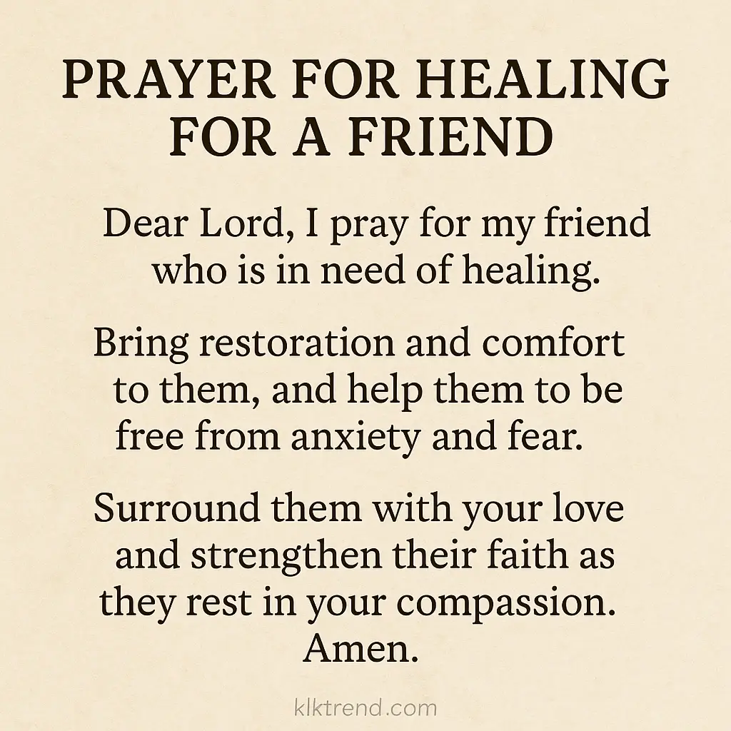 powerful prayer for healing for a friend. Short emergency prayers + biblical healing prayers
