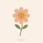 Short flower captions for instagram displayed over colorful spring flower garden background