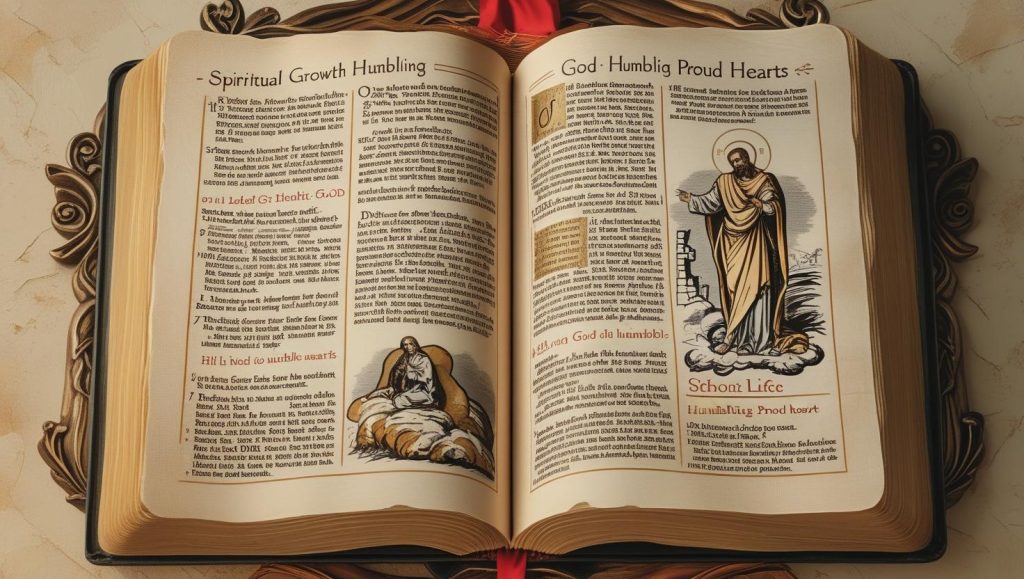 Bible study scriptures against pride with prayer examples for spiritual growth and transformation