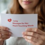 Long Love Messages for Her: Heart-Touching Words