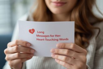 Long Love Messages for Her: Heart-Touching Words