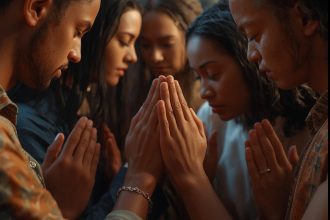 friends praying for Prayer for Friendship
