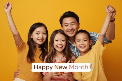 happy new month messages